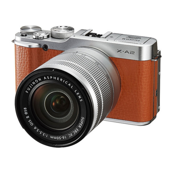 FujiFilm X-A2 Manual Del Propietário