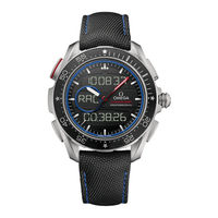 Omega Speedmaster X-33 REGATTA Instrucciones De Operación