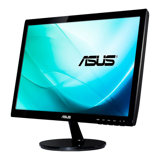 Asus VS197 Serie Manuales