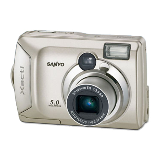Sanyo Xacti VPC-S5 Manual De Instrucciones