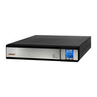 INFOSEC UPS SYSTEM E6 LCD RT Evolution S IK NEMA LV Manual De Instrucciones