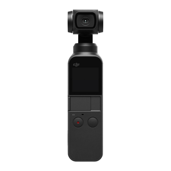 DJI OSMO POCKET Guia De Inicio Rapido