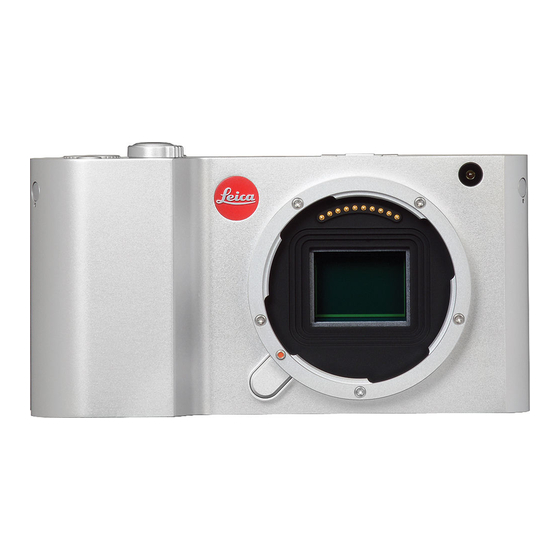 Leica T Instrucciones De Uso
