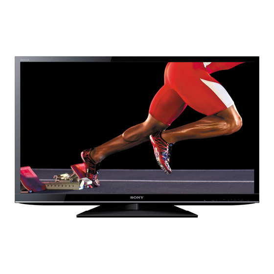 Sony BRAVIA KDL-42EX440 Manual De Instrucciones