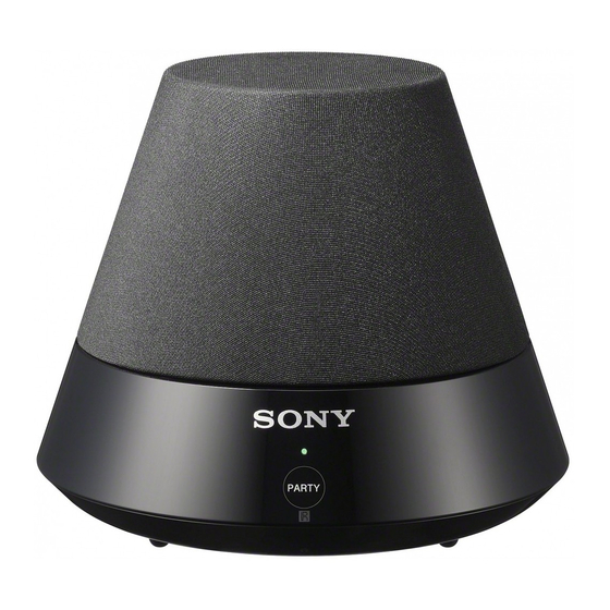 Sony SA-NS310 Instrucciones De Funcionamiento