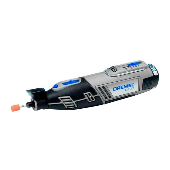 Dremel 8220 Instrucciones De Funcionamiento