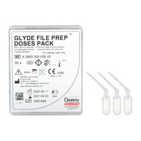 Dentsply Sirona Glyde A0901 Instrucciones De Uso