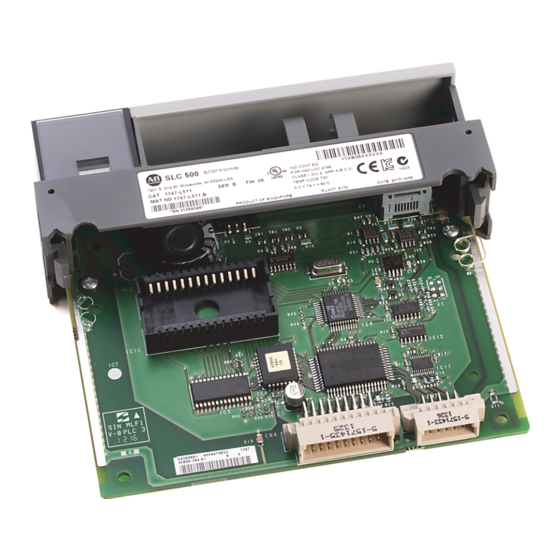 Rockwell Automation Allen-Bradley SLC 500 Instrucciones De Instalación