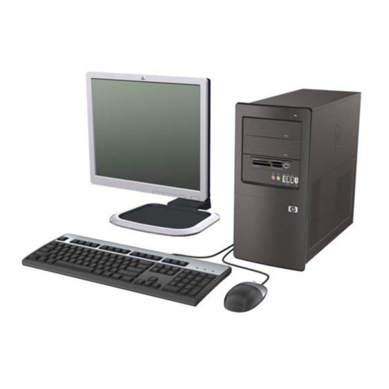 HP Elite 7000 MT Serie Guía De Referencia Del Hardware