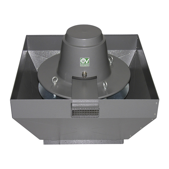 Vortice TR ED-V Serie Manual De Instrucciones