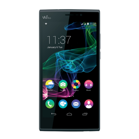 Wiko RIDGE FAB 4G Guía De Usuario