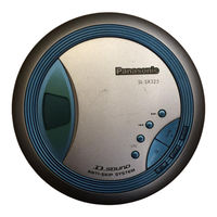 Panasonic SL-SX332 Instrucciones De Funcionamiento