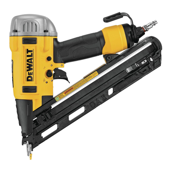 DeWalt DWFP72155 Manual De Instrucciones