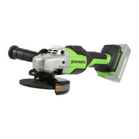 GreenWorks AG24L00 Manual Del Operador