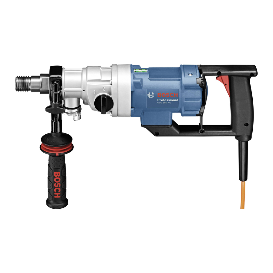 Bosch GDB 180 WE Professional Manual Original