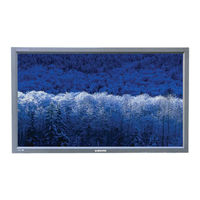 Samsung SyncMaster 460UX-2 Guia De Inicio Rapido