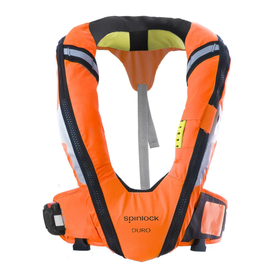 Spinlock DECKVEST DURO Manual De Instrucciones