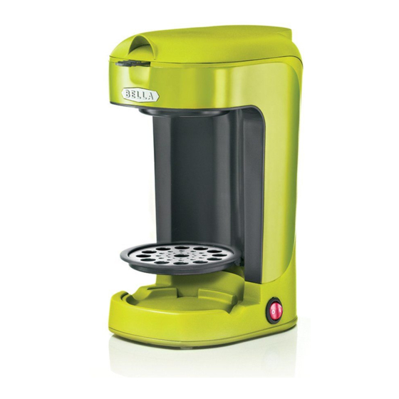 Bella ONE SCOOP-ONE CUP Manual De Instrucciones