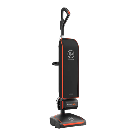 Hoover MPWR40V Manuales