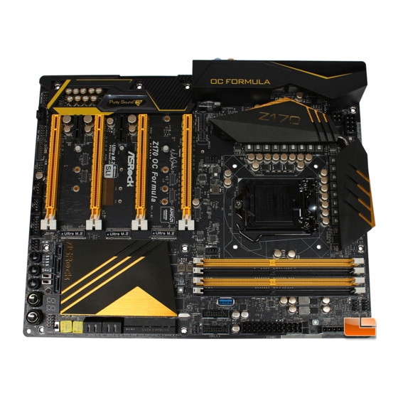ASROCK Z170 OC Formula Manual Del Usuario