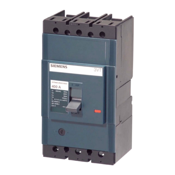 Siemens 3VT Instrucciones De Servicio