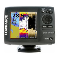 Lowrance Elite-5 HDI Combo Manual De Funcionamiento