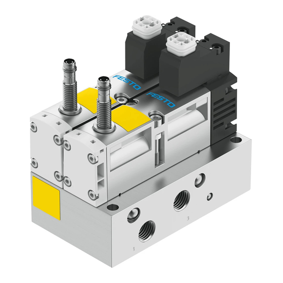 Festo VOFA-L26-T32C-M-G14-1C1 Serie Instrucciones De Utilizacion