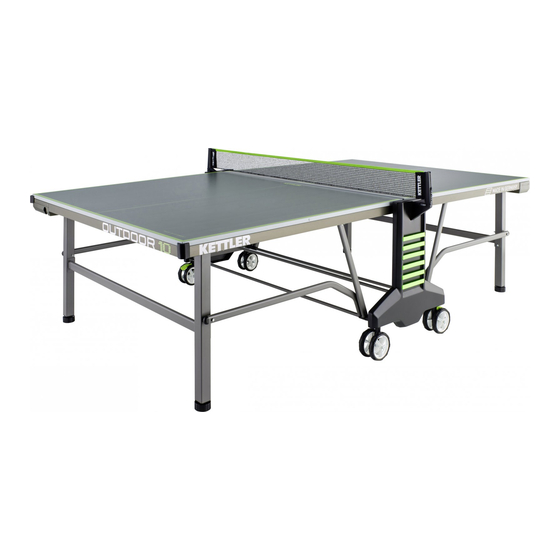 Kettler Outdoor 10 Manual Del Usuario