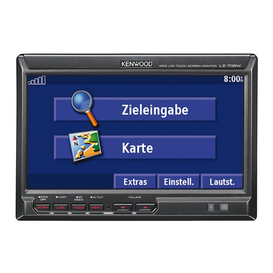 Kenwood LZ-702W Manual De Instrucciones