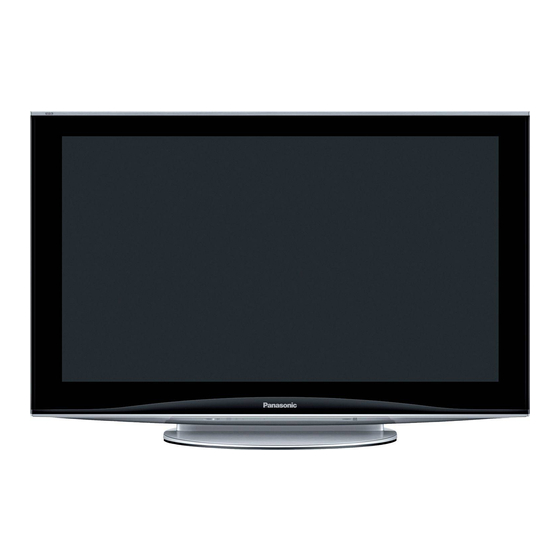 Panasonic VIERA TX-P42V10E Manual De Instrucciones