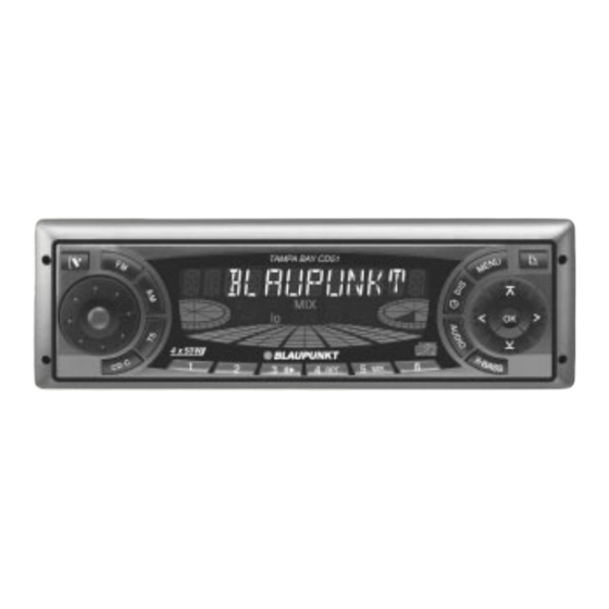 Blaupunkt Miami Beach CD51 Instrucciones De Instalación