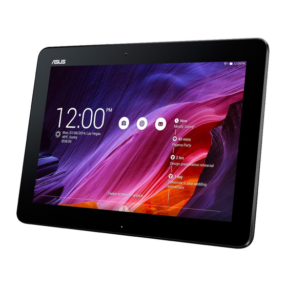 Asus TF103C Manuales