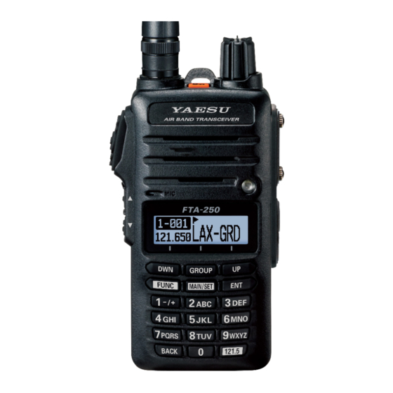 Yaesu FTA-250L Manual De Funcionamiento