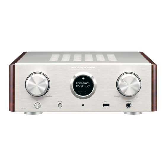 Marantz HD-AMP1 Manual Del Usuario