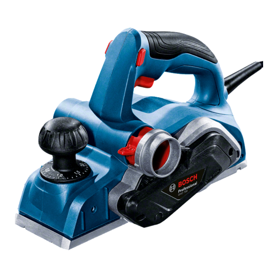 Bosch GHO 700 Professional Manuales