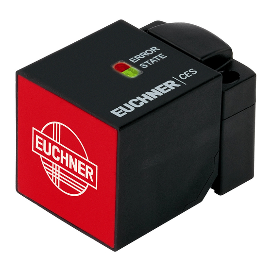 EUCHNER CES-AP-C01 Serie Manual De Instrucciones