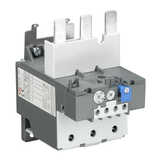 ABB TA110DU Instrucciones De Montaje