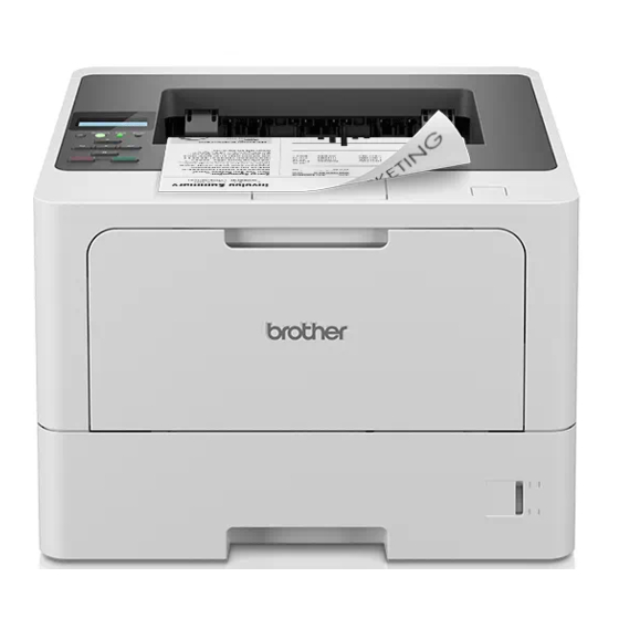 Brother HL-L5210DN Guía De Configuración Rápida