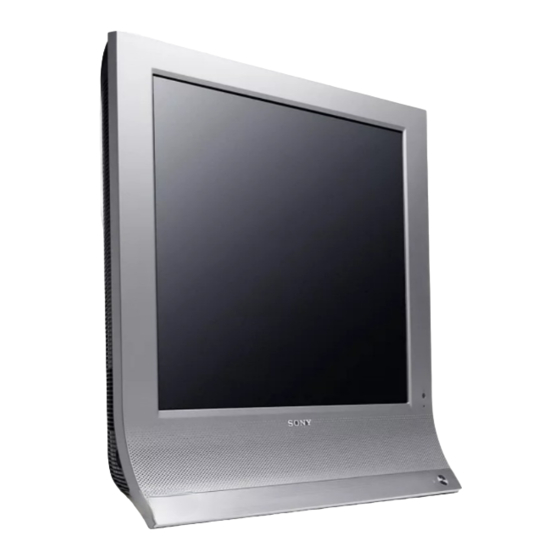 Sony MFM-HT205 Manual Del Usuario