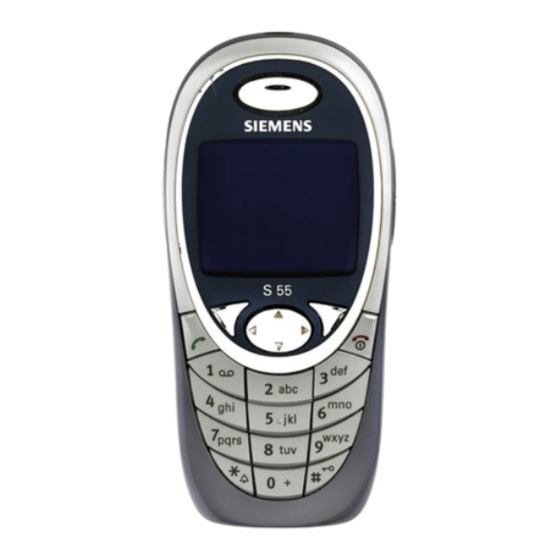 Siemens S55 Manual Del Usuario