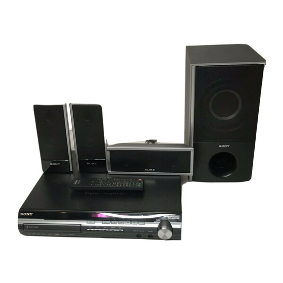 Sony DAV-HDX576WF Guía De Conexión