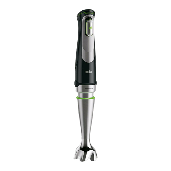 Braun MultiQuick 9 Manual De Instrucciones