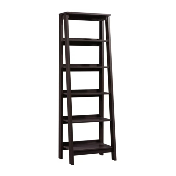 Sauder 5-Shelf Bookcase Manuales