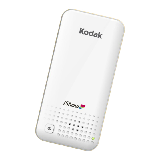 Kodak iShow 1000 Manual De Usuario