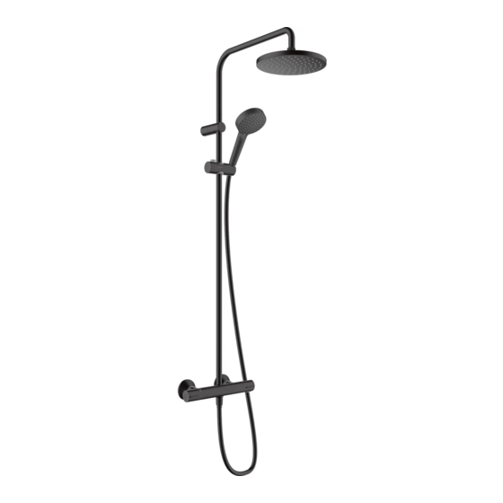 Hansgrohe Vernis Blend Showerpipe 200 1jet 26276 Serie Modo De Empleo/Instrucciones De Montaje