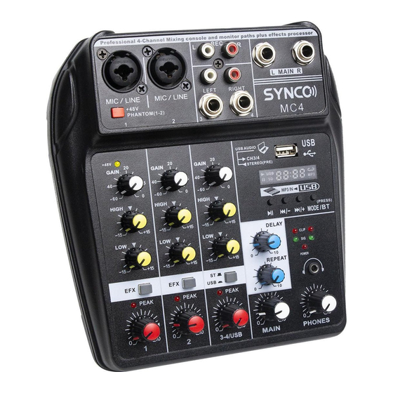 Synco MC4 Manual De Uso