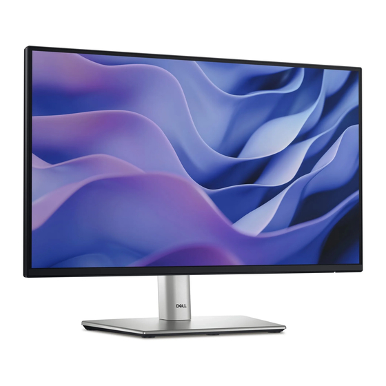 Dell P2225H Guia Del Usuario