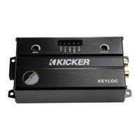 Kicker KEYLOC Manual Del Propietário