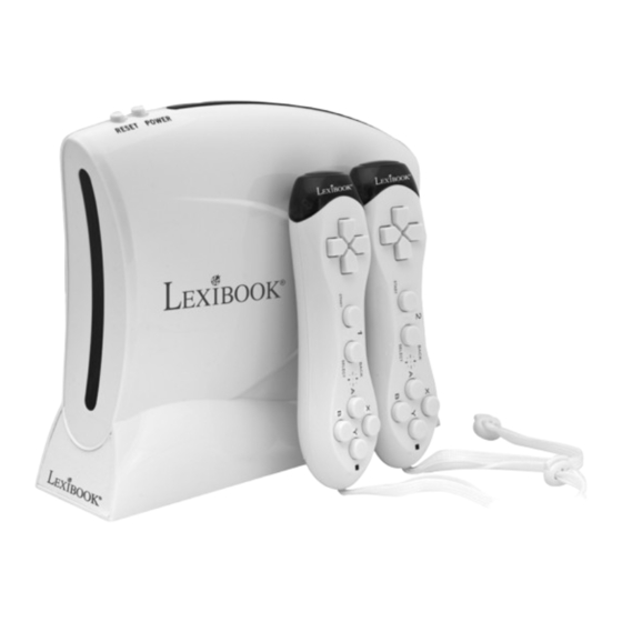LEXIBOOK TV Game Console Manual De Instrucciones