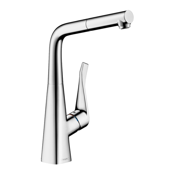 Hansgrohe Metris M71 320 1jet 73812000 Instrucciones De Montaje